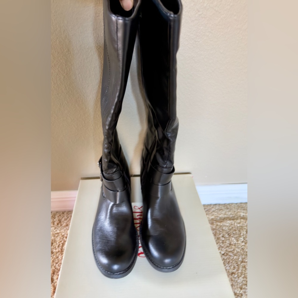 Style & Co. Black Over the Knee Boots